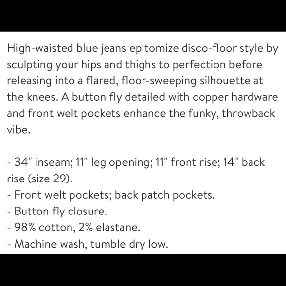 NWOT MADEWELL FLEA MARKET HIGH WAISTED JEANS - Picture 8 of 8